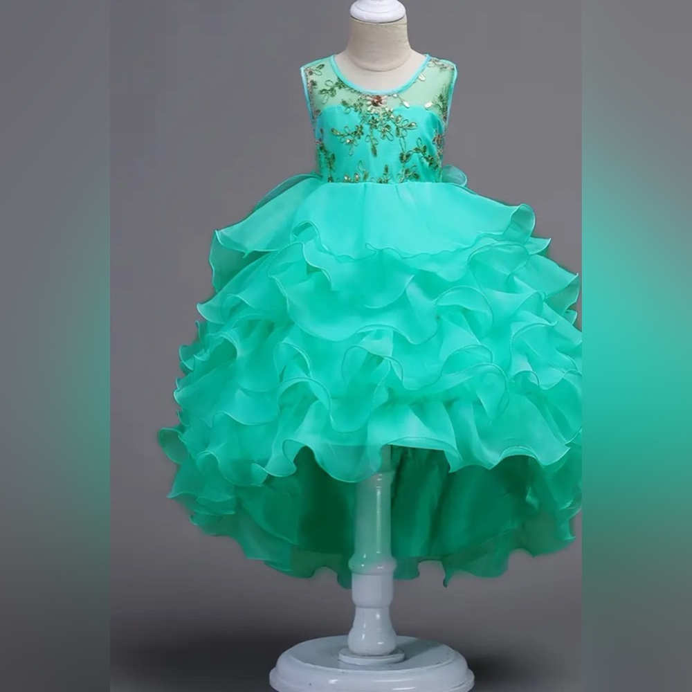 Flower Puffy Princess Dress